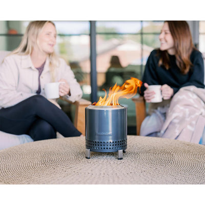 Solo Stove Mesa XL, 7" Tabletop Fire Pit w/Stand - Wood, Pellet Bonfire,Gunmetal