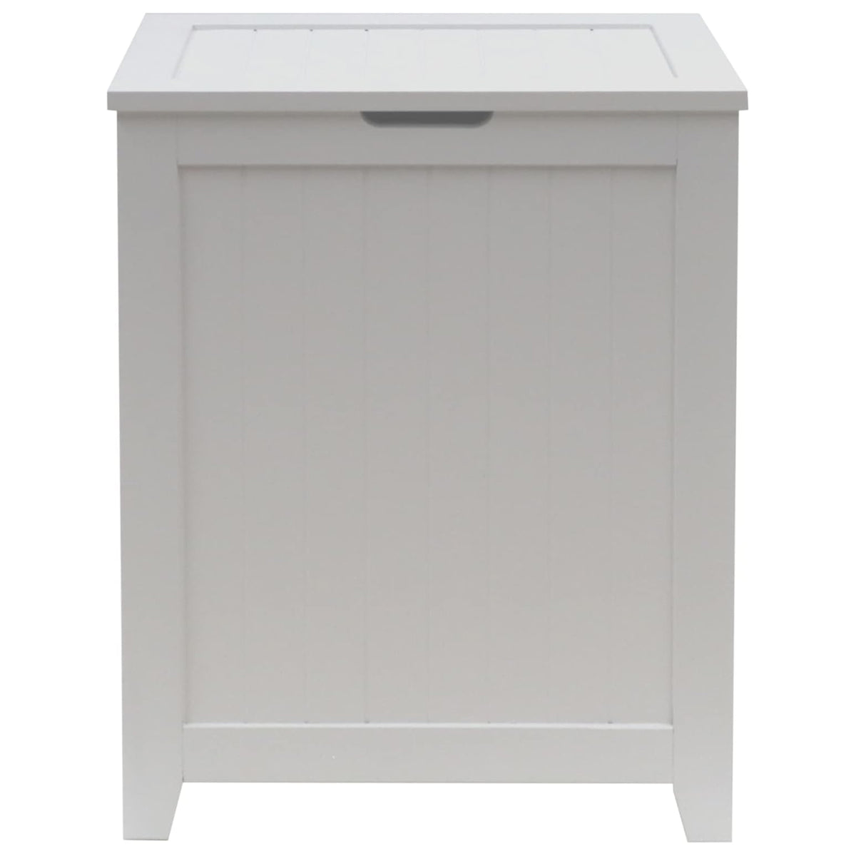 Redmon Contemporary Wooden Clothes Hamper for Bedroom & Laundry Room (Open Box)