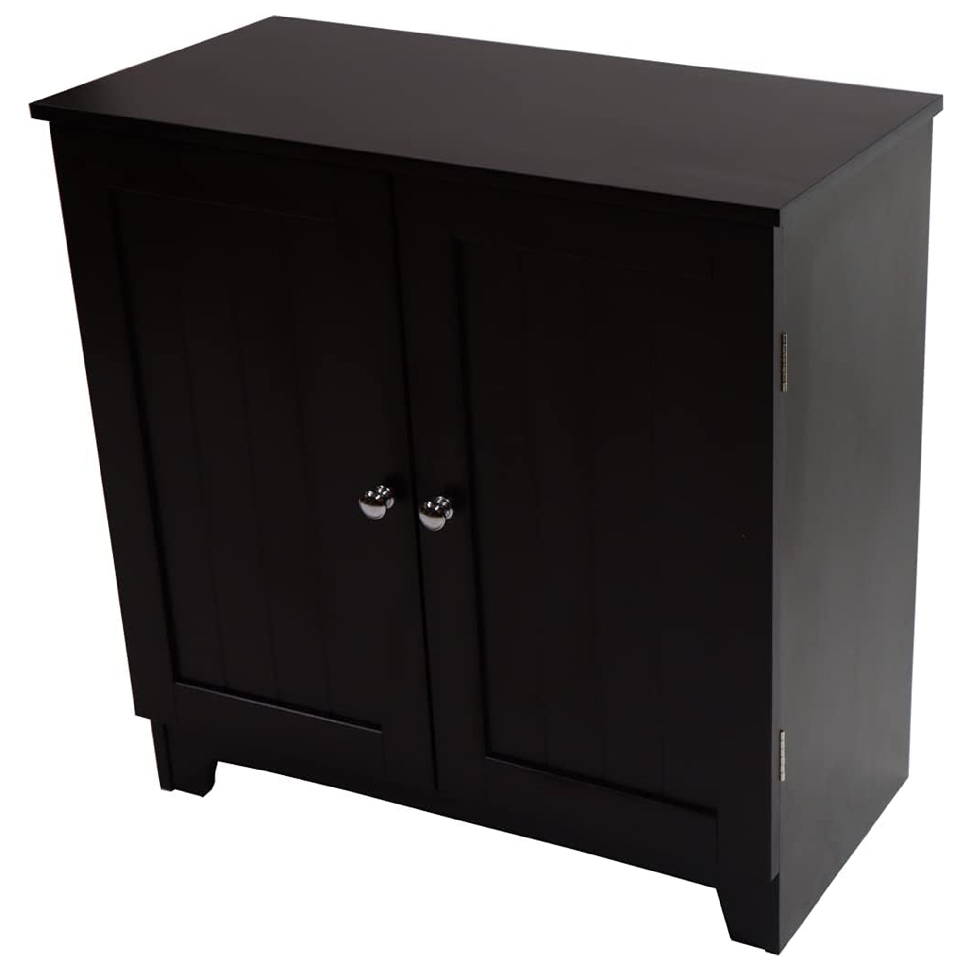 Redmon Contemporary Double Door Cabinet, Modern Wooden Furniture, (Open Box)