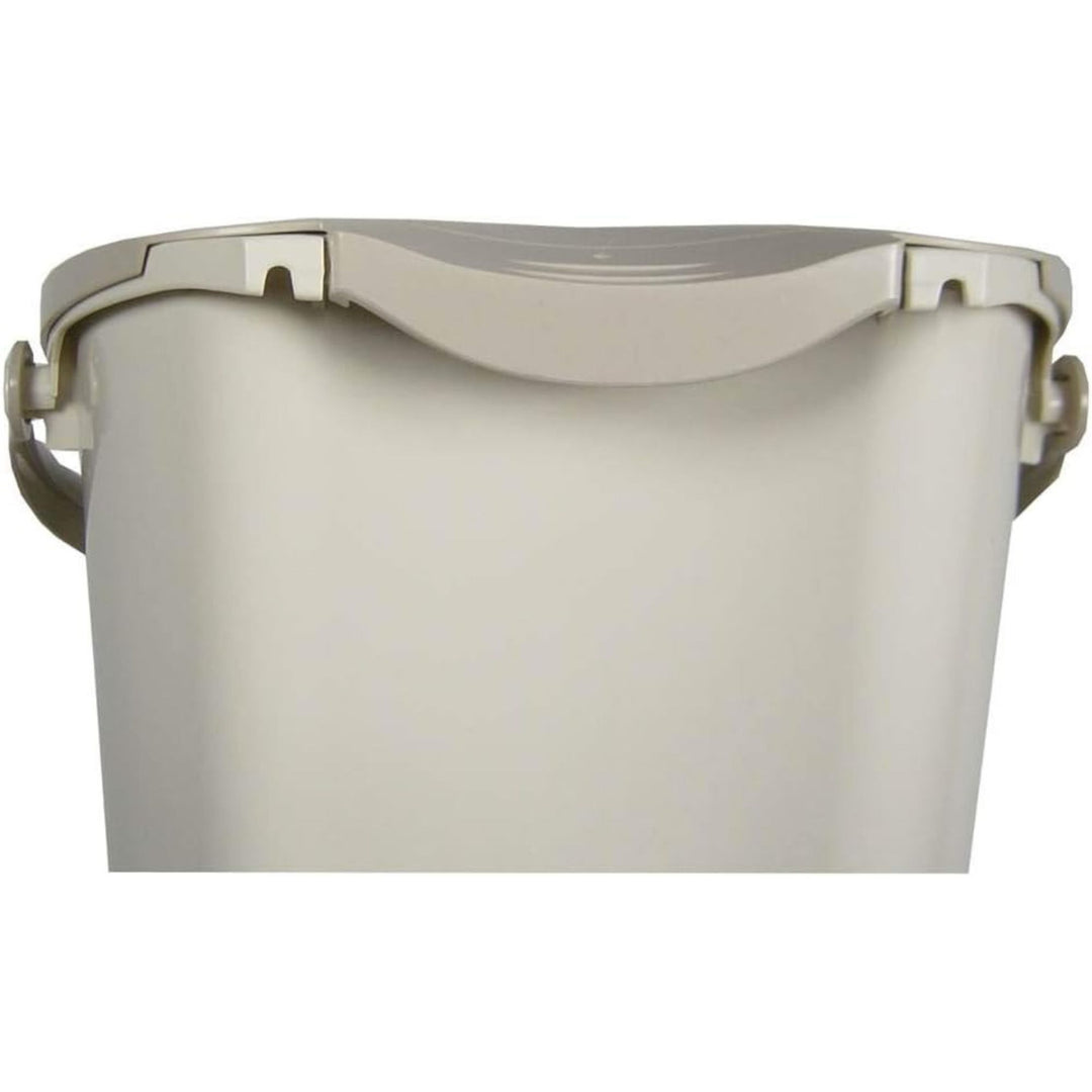 Redmon 1.9 Gallon Kitchen Compost Bin, Odor Control Lid for Food Scraps, Beige