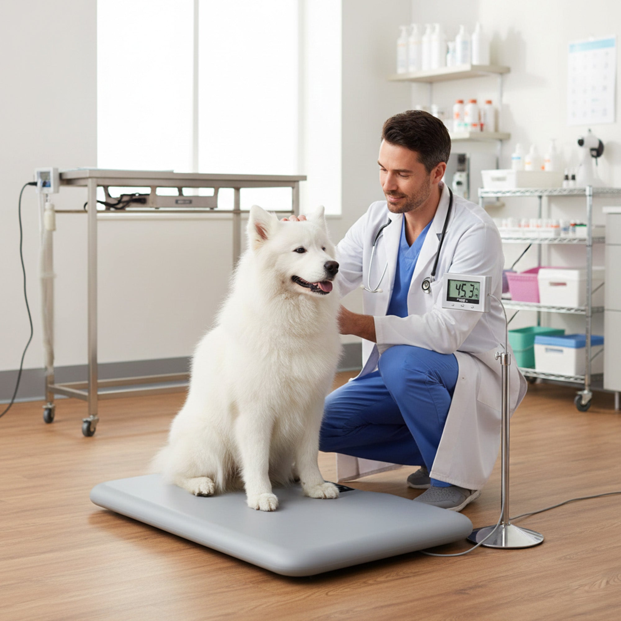 Redmon XL Field Digital Pet & Package Scale w/ Remote Display, Grey (Open Box) - VMInnovations