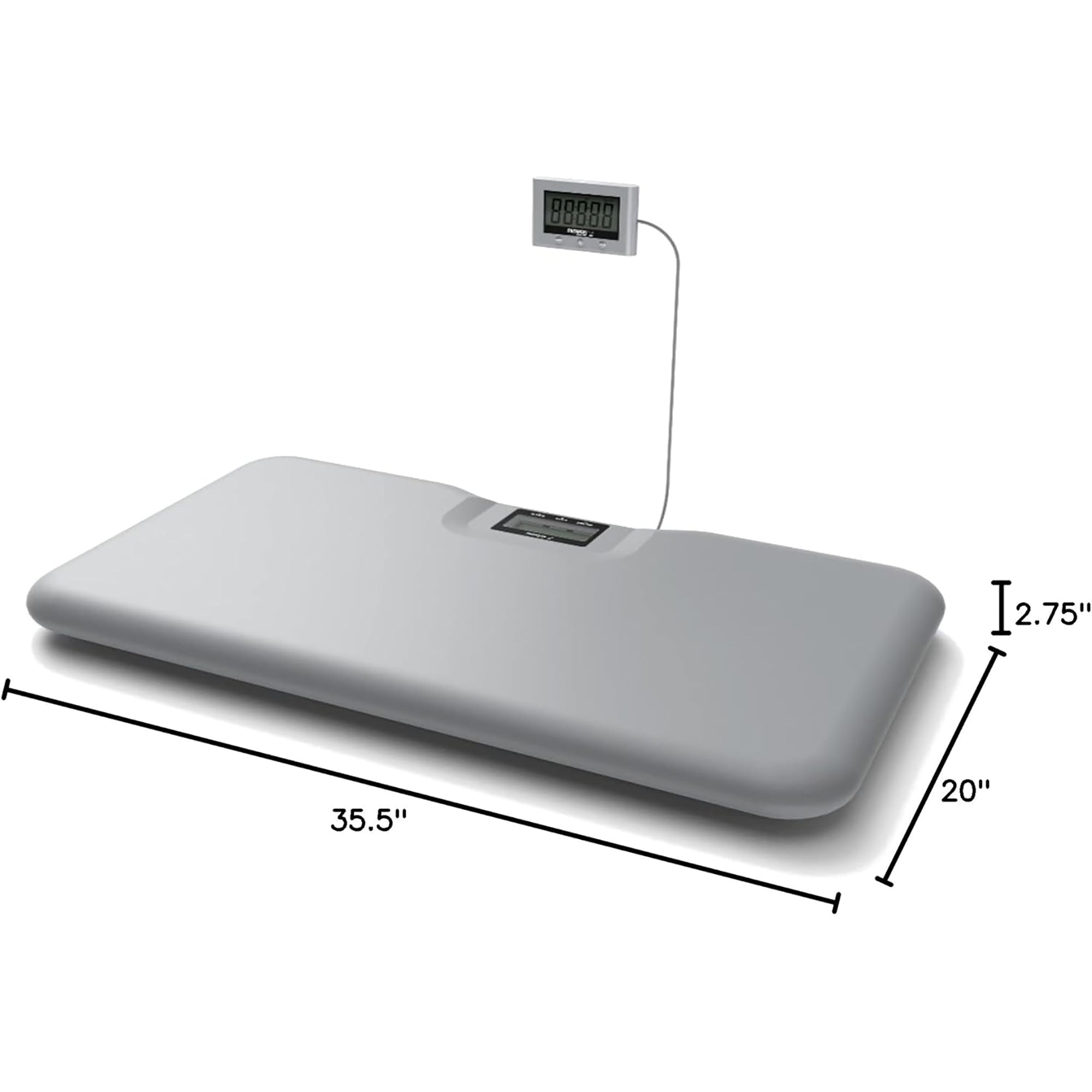 Redmon XL Field Digital Pet & Package Scale w/ Remote Display, Grey (Open Box) - VMInnovations