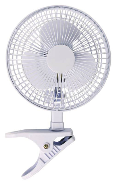Active Air ACFC6 6" 2-Speed Clip-On Desk Kitchen Hydroponics Grow Fan  (4 Pack)