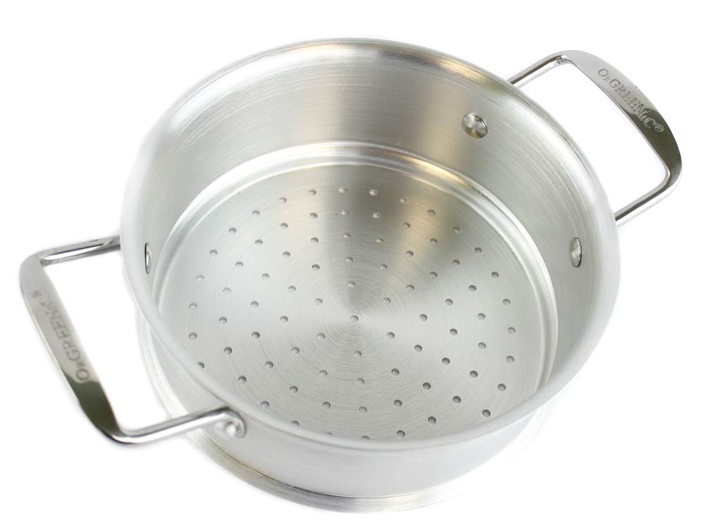 Telebrands Orgreenic 10-Pc Anodized NonStick Cookware Set Pans Pots (Open Box)