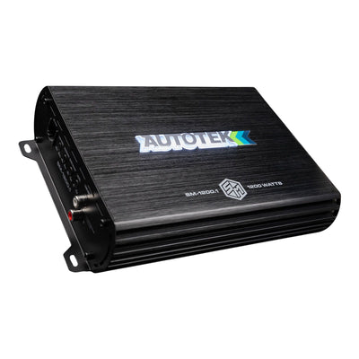 MTX 12" 1200W Max Car Audio Dual Loaded Subwoofer Set with Car Audio Amplifier