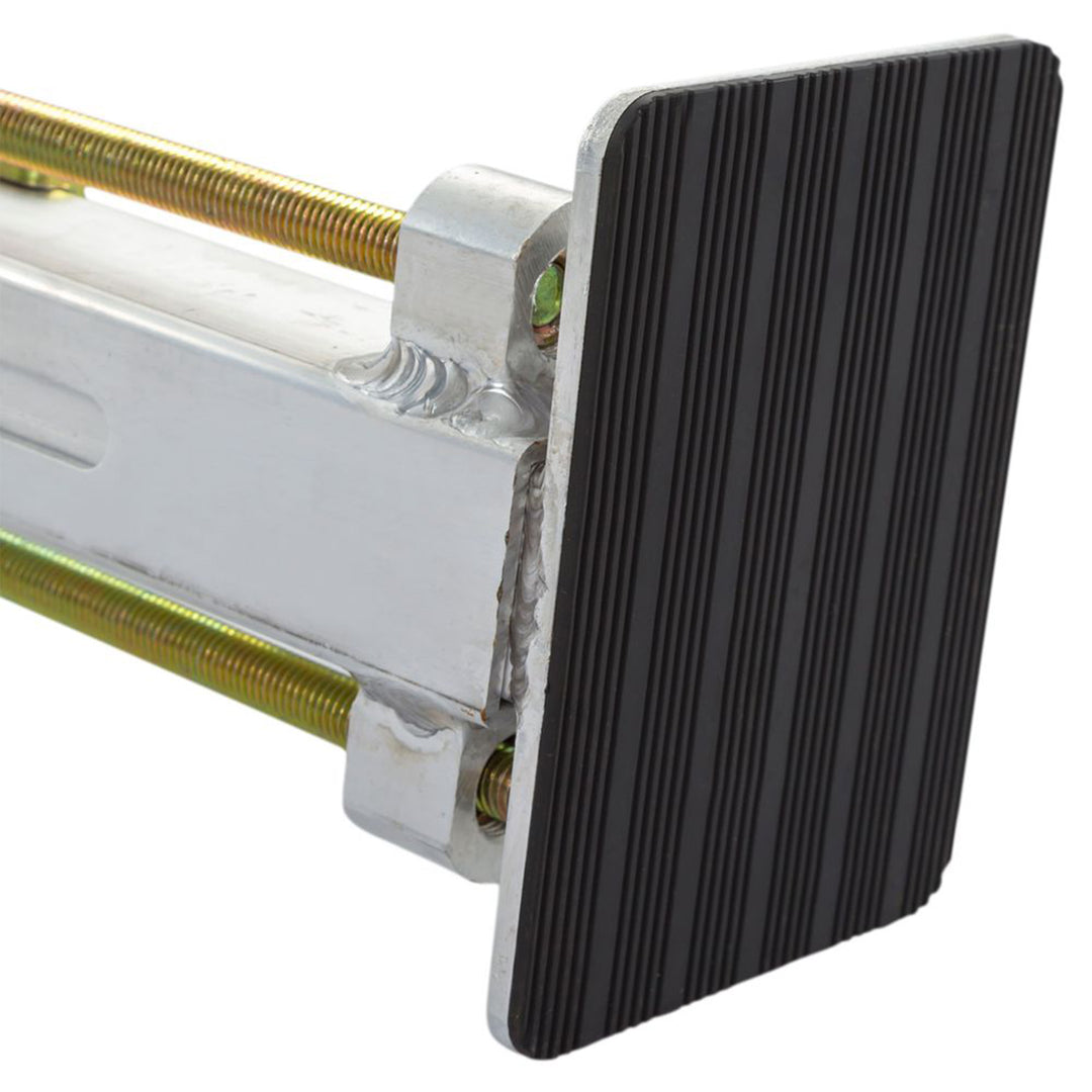 Elevate Outdoor Adjustable Aluminum Ladder Rack for Pickup Trucks, Universal Fit