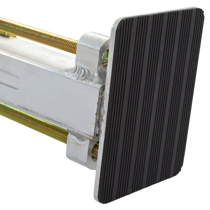 Elevate Outdoor Adjustable Aluminum Ladder Rack for Pickup Trucks, Universal Fit