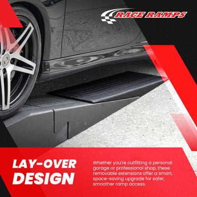 Race Ramps 56" XTenders Car Ramp Extensions for Low Profile Vehicles, Set of 2