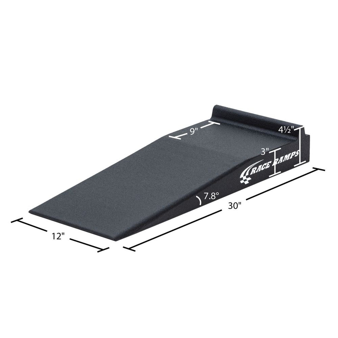 Race Ramps Trax-Jax with 1.5" Stop for Low Profile Vehicles, 3" Lift, Set of 2