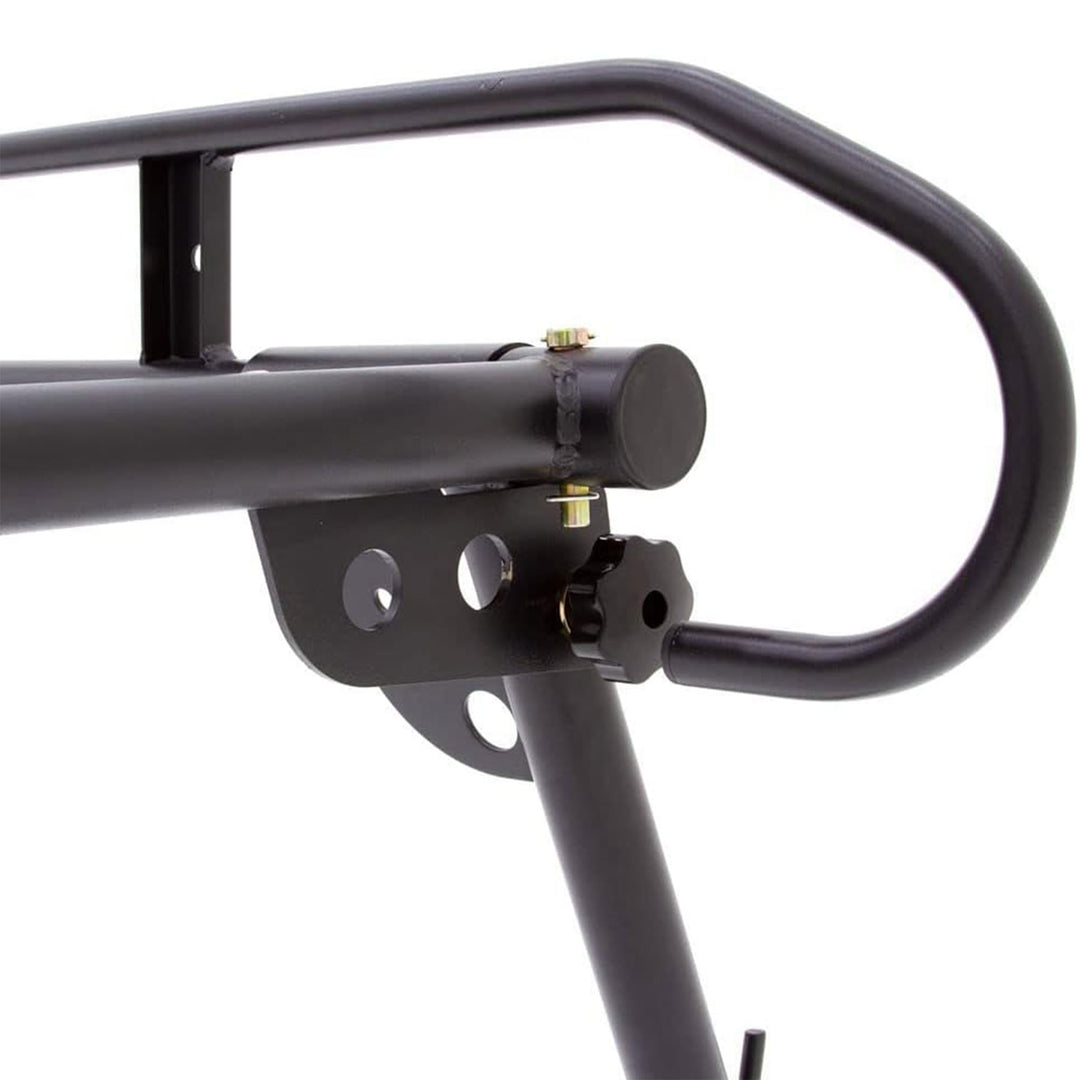 Elevate Outdoor Powder Coated Steel Over Cap Truck Rack, Adjustable to 75" Wide