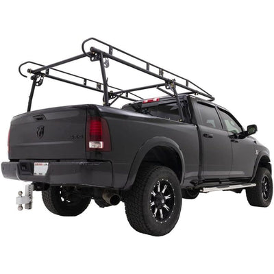 Elevate Outdoor Powder Coated Steel Over Cap Truck Rack, Adjustable to 75" Wide - VMInnovations