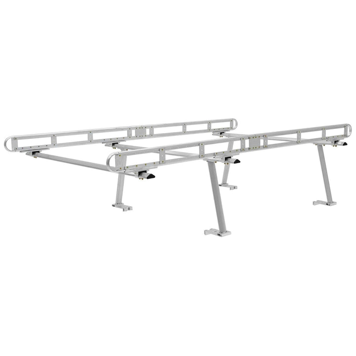 Elevate Outdoor Adjustable Universal Aluminum Pickup Truck Cap Rack for Beds