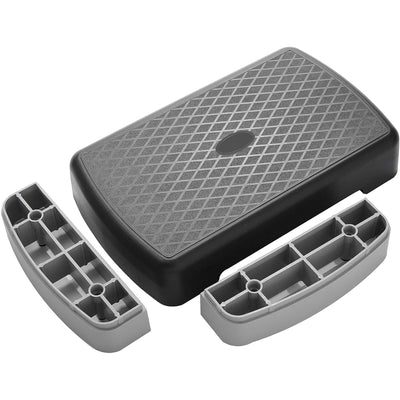 Fitvids 18" Workout Aerobic Stepper Platform with Adjustable Risers (Used)
