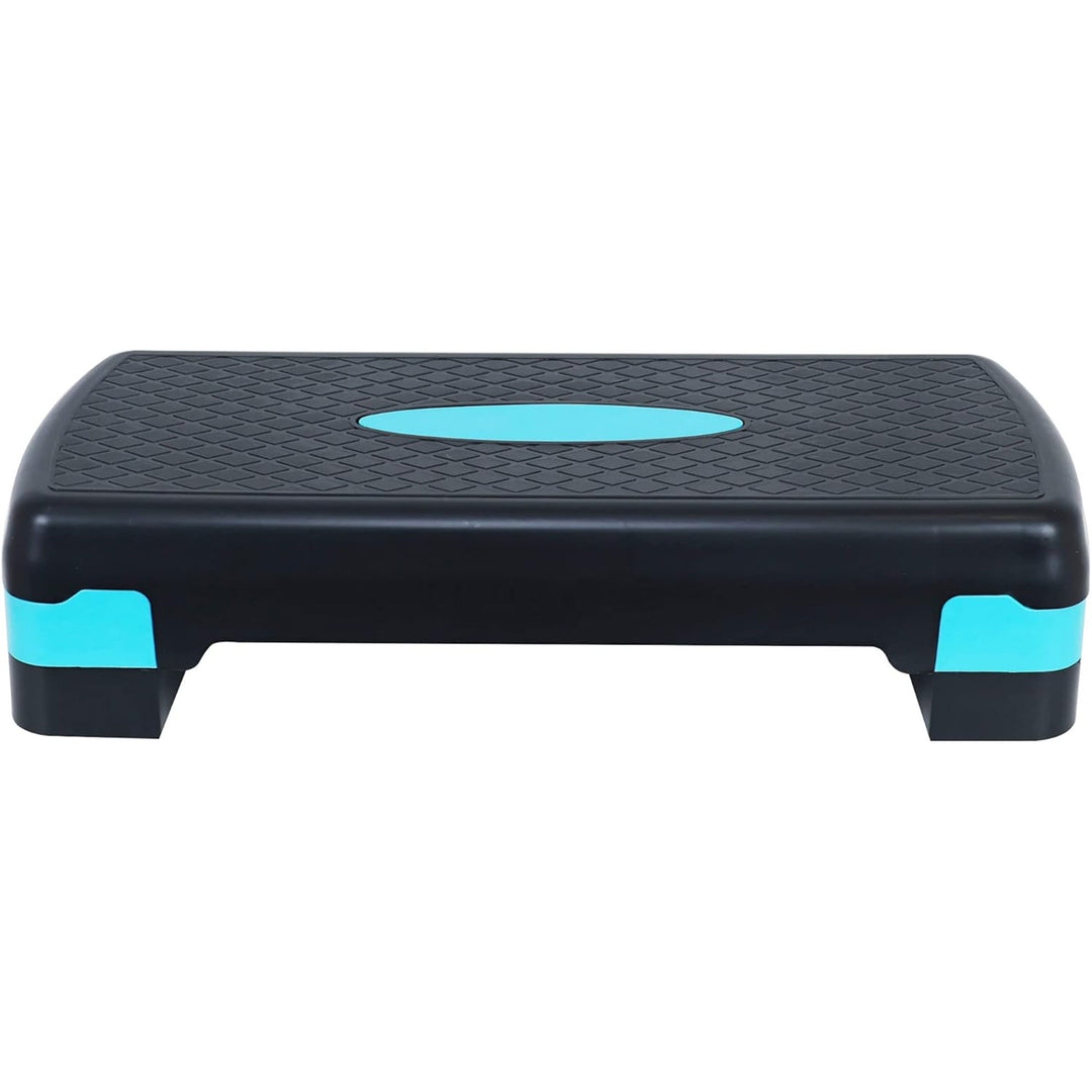 Fitvids Adjustable Aerobic Stepper Platform, Non-Slip 27", Black/Gray (Used)