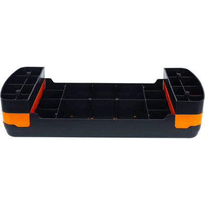 Fitvids Adjustable Aerobic Stepper Platform, Non-Slip Workout, 27", Black/Orange - VMInnovations