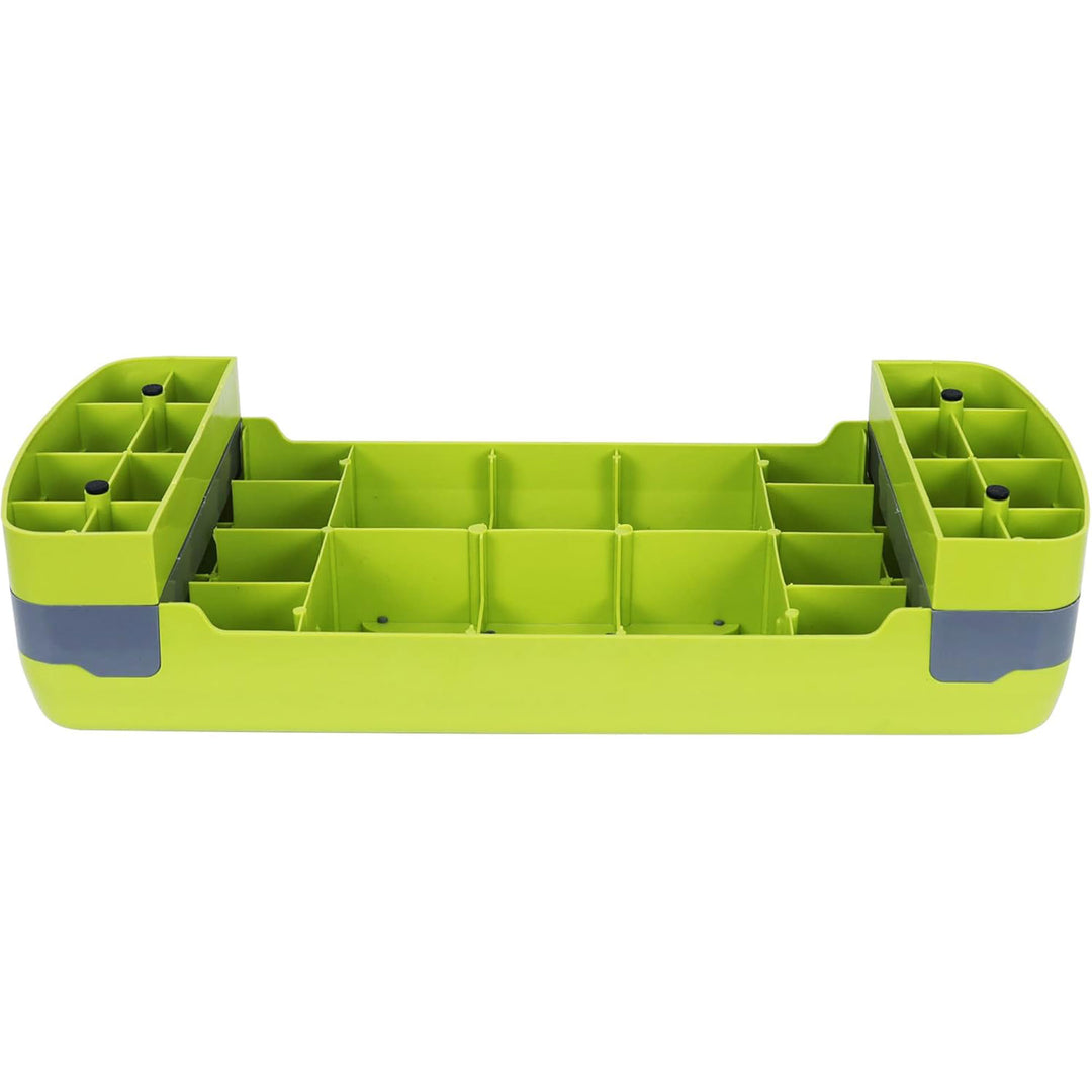 Fitvids Adjustable Aerobic Stepper Platform, Non-Slip Workout, 27", Lemon/Gray