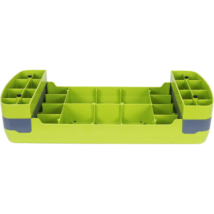 Fitvids Adjustable Aerobic Stepper Platform, Non-Slip Workout, 27", Lemon/Gray