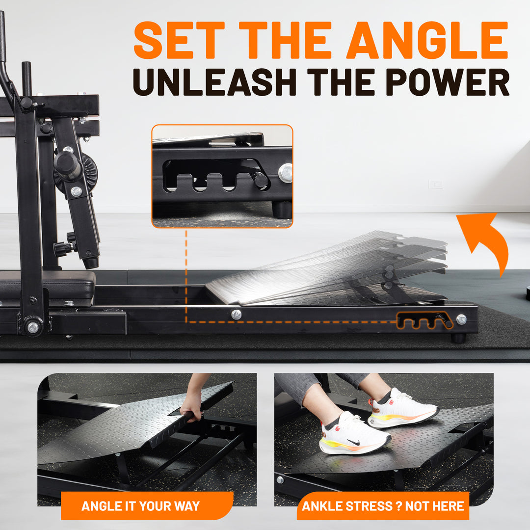 BalanceFrom Fitness Hip Thrust Machine, Adjustable Synclock Lever for Home Gym