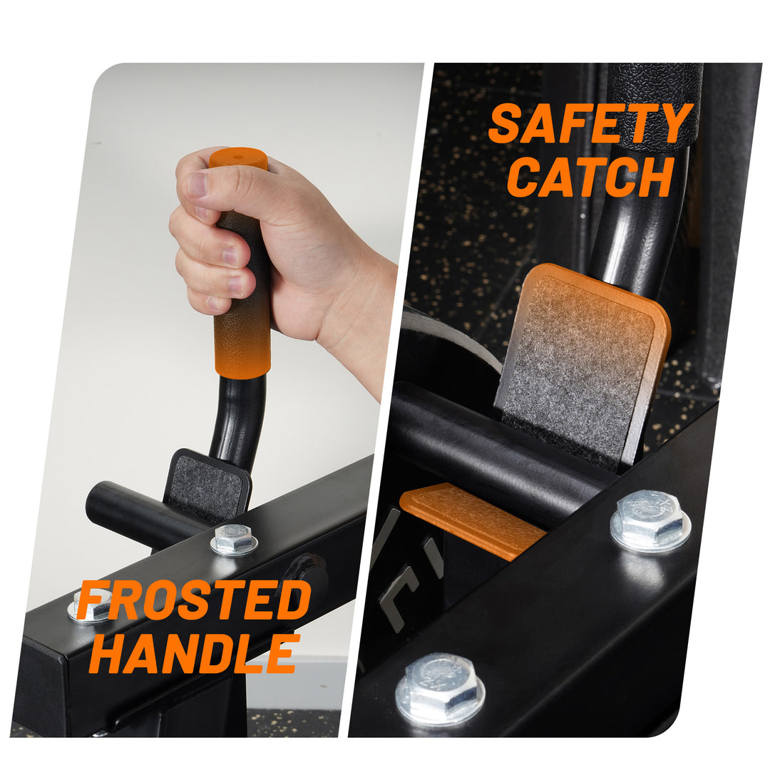 BalanceFrom Fitness Hip Thrust Machine, Adjustable Synclock Lever for Home Gym