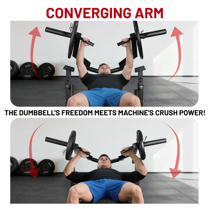 BalanceFrom Fitness Chest Press Machine, Adjustable Home Gym Equipment