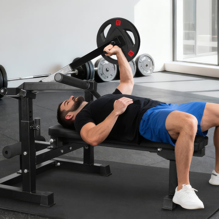 BalanceFrom Fitness Chest Press Machine, Adjustable Home Gym Equipment