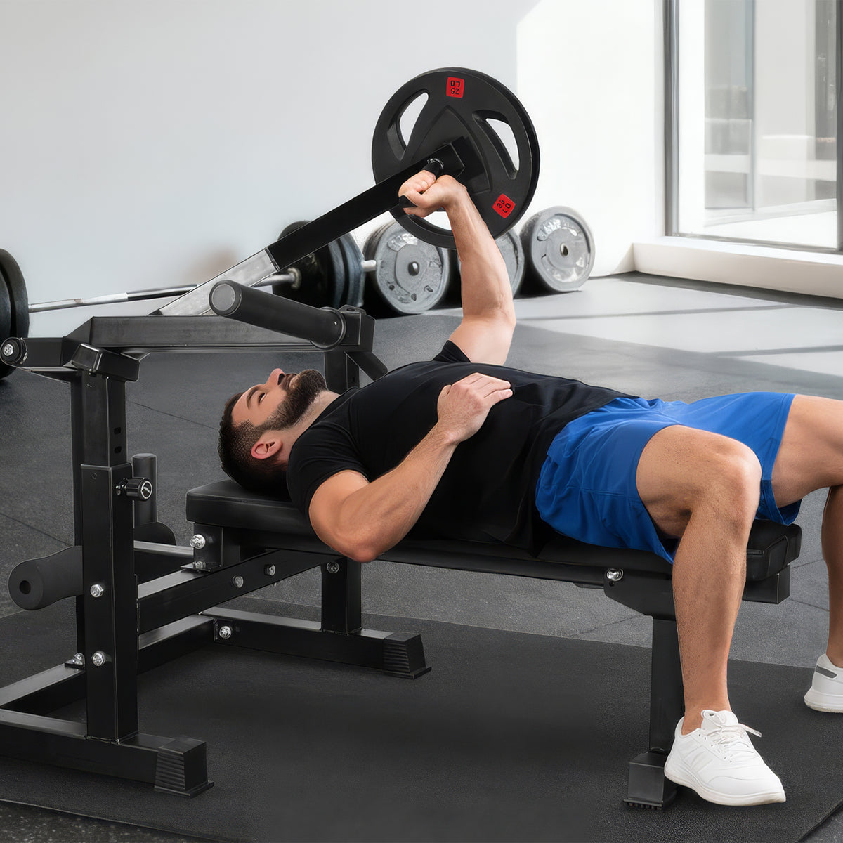 BalanceFrom Fitness Chest Press Machine, Adjustable Home Gym Equipment (Used)