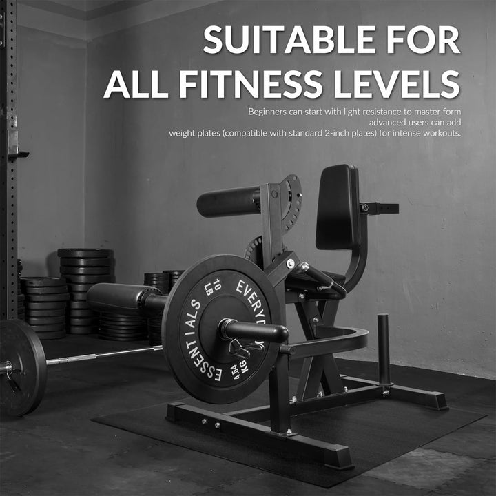 BalanceFrom Fitness Leg Extension & Curl Machine, Adjustable Home Gym Equipment