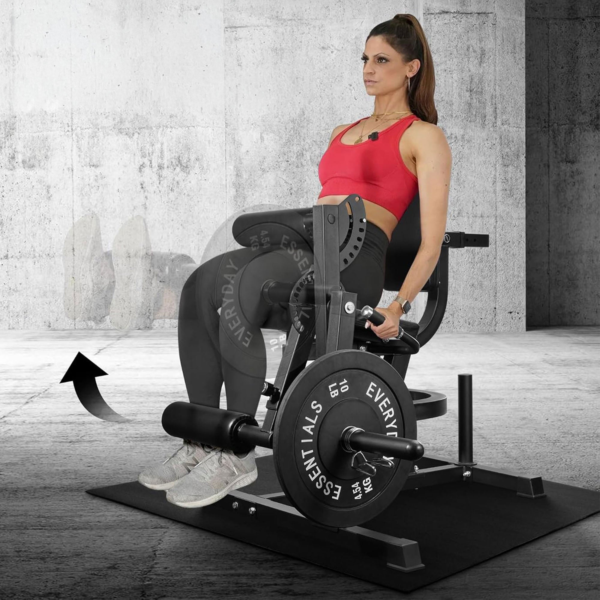 BalanceFrom Fitness Leg Extension/Curl Machine Adjustable Home Equipment (Used)