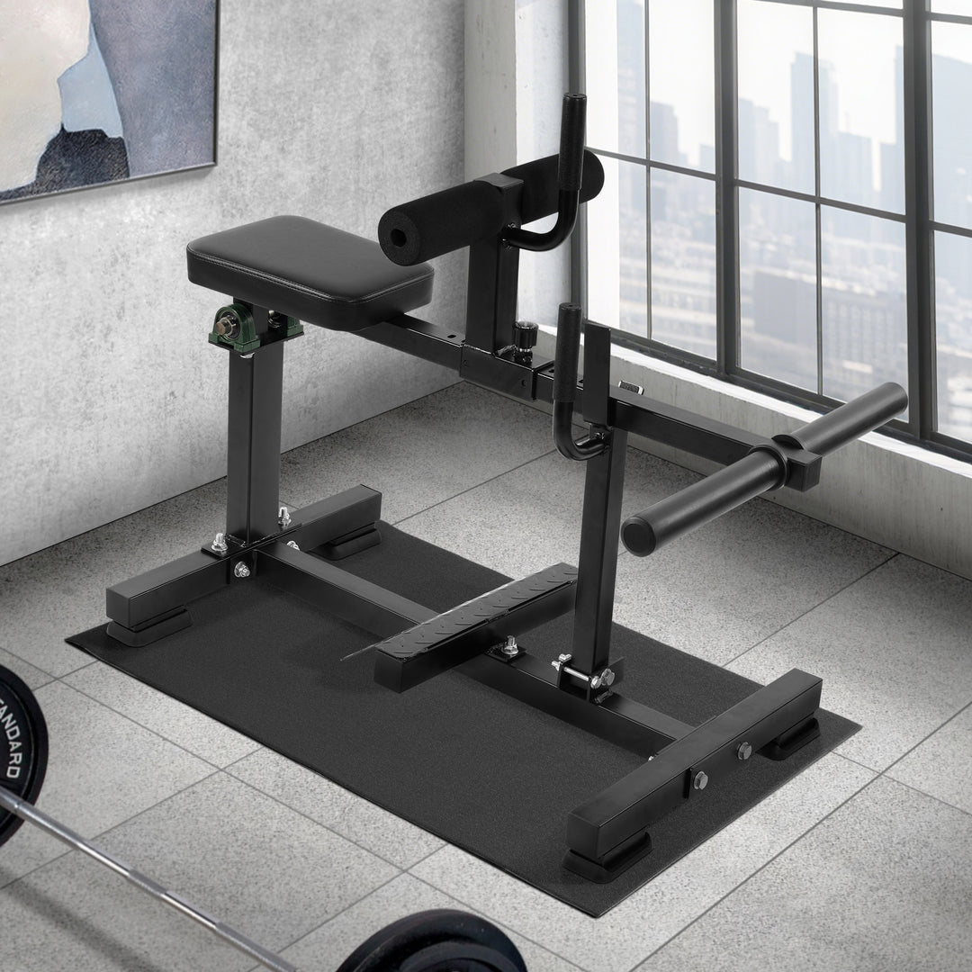 BalanceFrom Fitness Adjustable Seated Calf Raise Machine, Home Gym Equipment