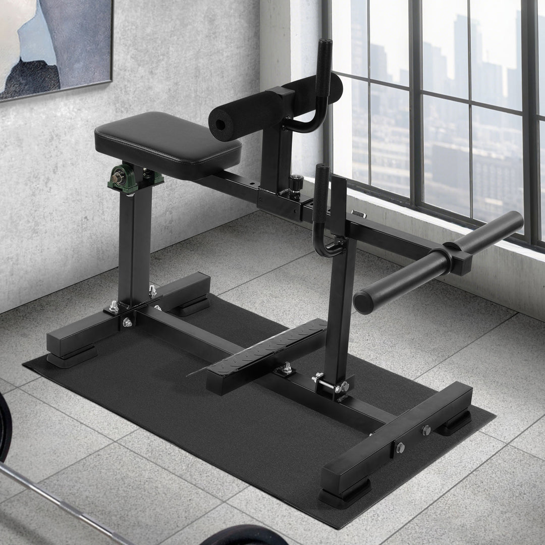 BalanceFrom Fitness Adjustable Seated Calf Raise Machine, Home Gym Equipment