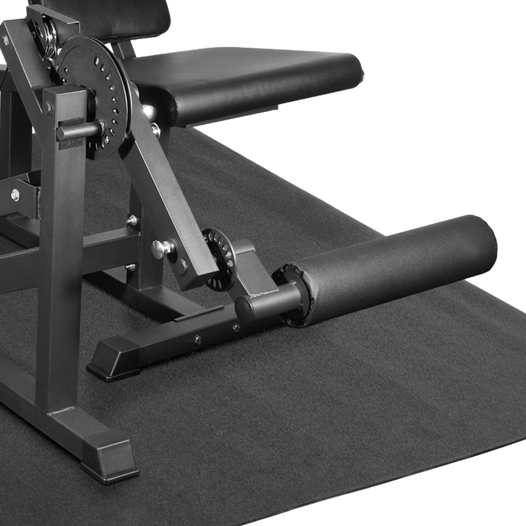 BalanceFrom Fitness 2-in-1 Lying Leg Extension and Curl Machine Gym Equipment