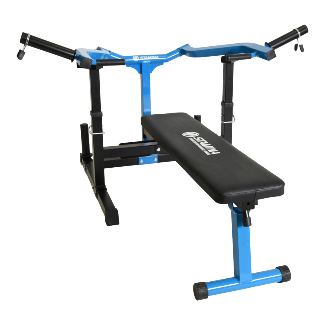 Stamina Bench Press Machine with Adjustable Angle for Home Strength Training