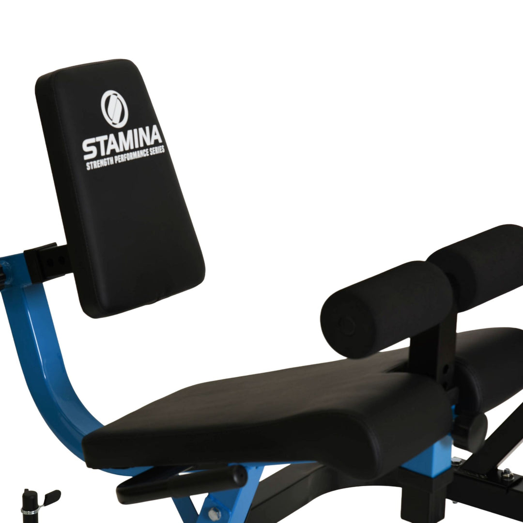 Stamina Leg Extension & Curl Machine for Home Lower-Body Strength Training