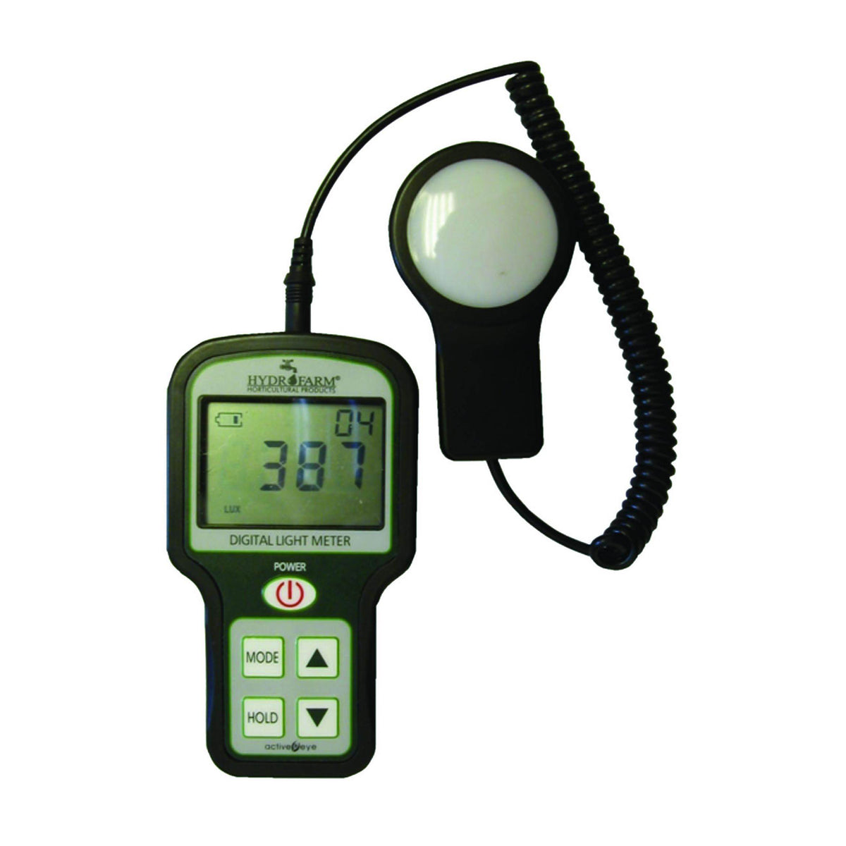 Active Eye Digital Hand-Held Sunlight Light Meters (Footcandles) w/Case (4 Pack)