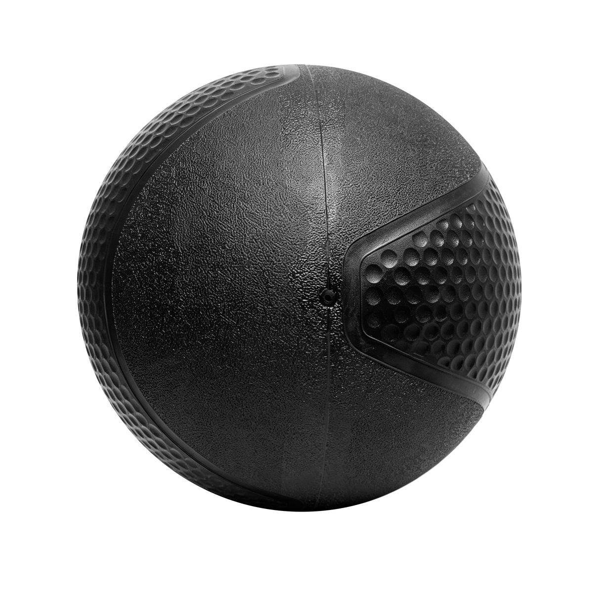 Fitvids 20 lb Dual-Texture Medicine Ball for Core and Strength Training, Black