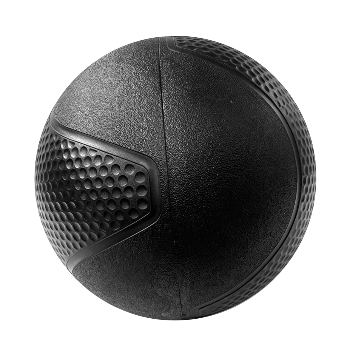 Fitvids 20 lb Dual-Texture Medicine Ball for Core and Strength Training, Black