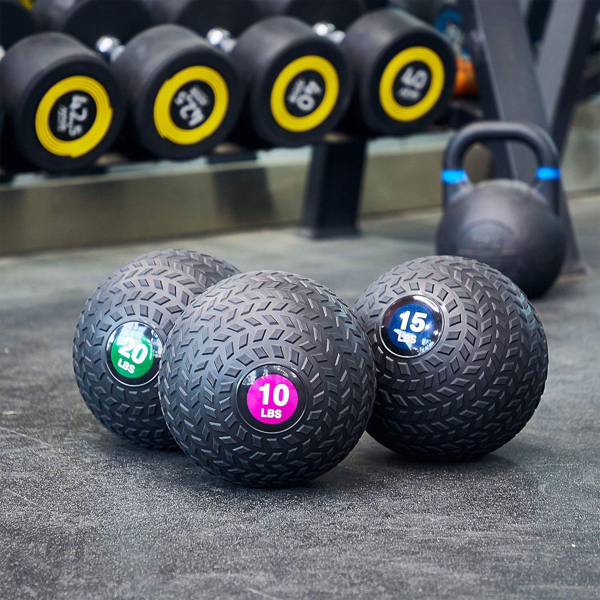 Fitvids 10lb Weighted Medicine Ball for Home Gym Training, Fitness (Open Box)