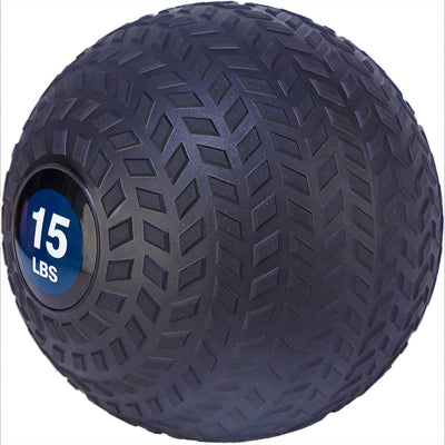 Fitvids 15lb Weighted Medicine Ball for Home Gym Training & Fitness (Open Box)