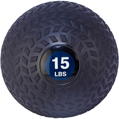 Fitvids 15lb Weighted Medicine Ball for Home Gym Training & Fitness (Open Box)