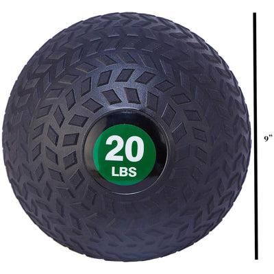 Fitvids 20lb Weighted Medicine Ball for Home Gym Training and Fitness (Open Box) - VMInnovations