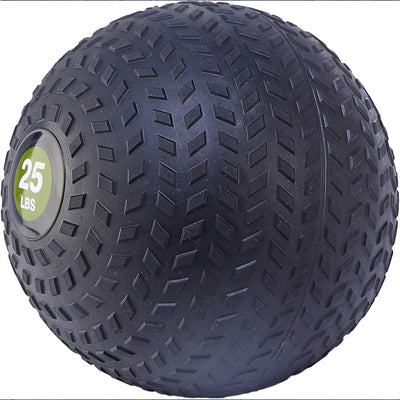 Fitvids 25 Pound Weighted Medicine Ball for Home Gym Training/Fitness(Open Box) - VMInnovations