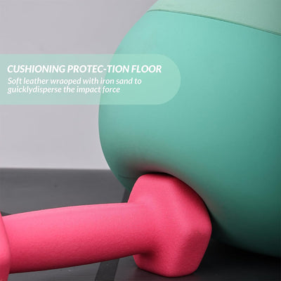 Fitvids Soft Kettlebell Ergonomic Grip, Iron & Sand Filled, 25 Pounds (Used) - VMInnovations