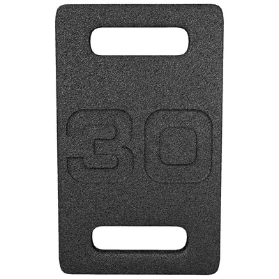 Fitvids 30 lb Ruck Weight Plate, Cast Iron Training Weight for Strength Training