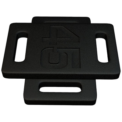 Fitvids 45 lb Ruck Weight Plate, Cast Iron Training Weight for Strength Training