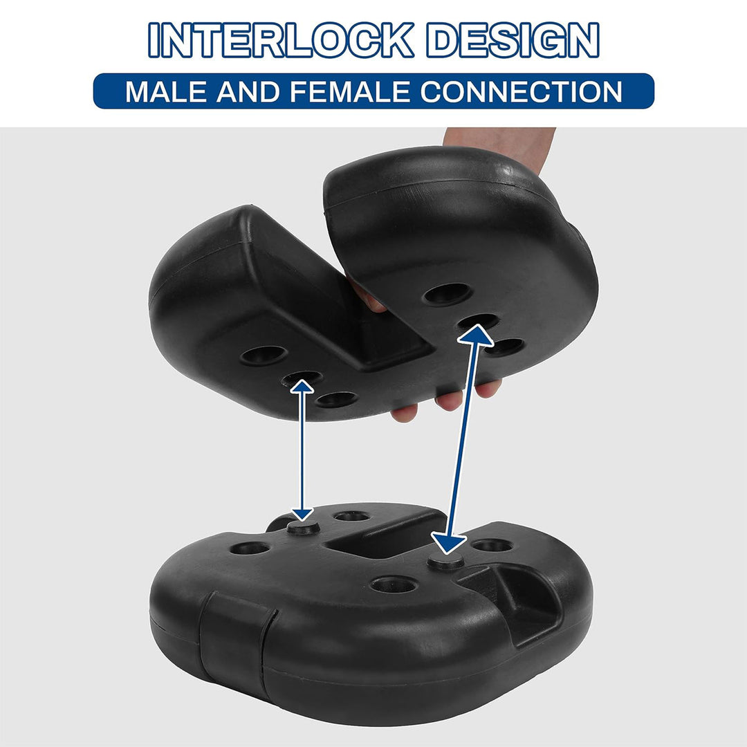 Elevon 4pk Canopy Weights to Secure Tents, Canopies, Umbrellas (Open Box)