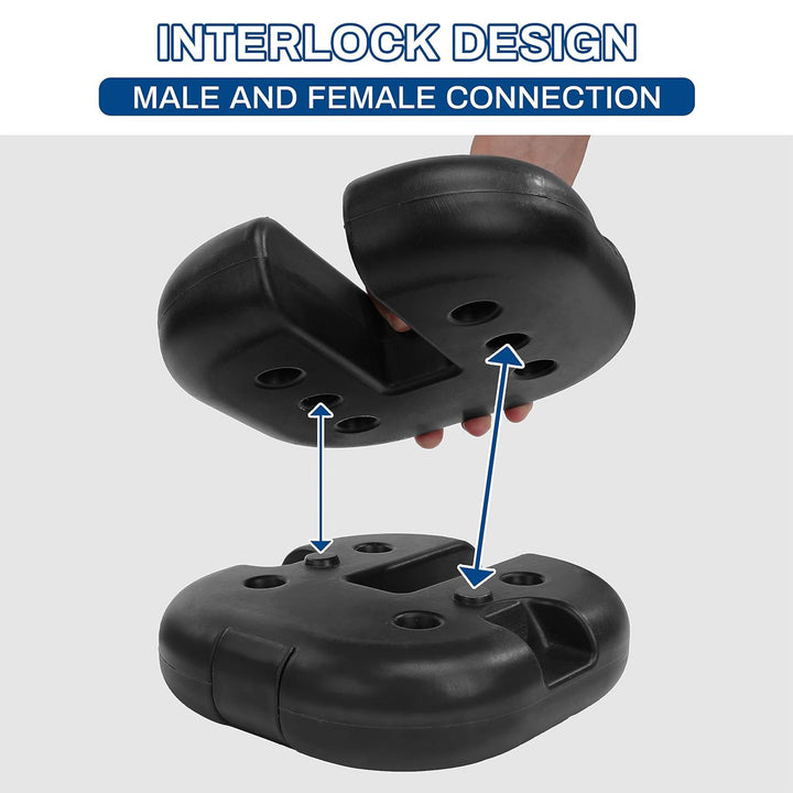 Elevon 4pk Canopy Weights to Secure Tents, Canopies, Umbrellas (Open Box)