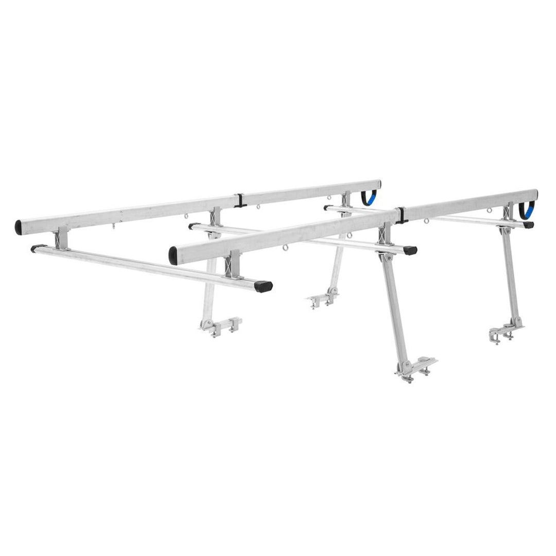 Elevate Outdoor Universal Over-Cab Truck Rack, Aluminum Cargo Carrier, 800Lb Cap