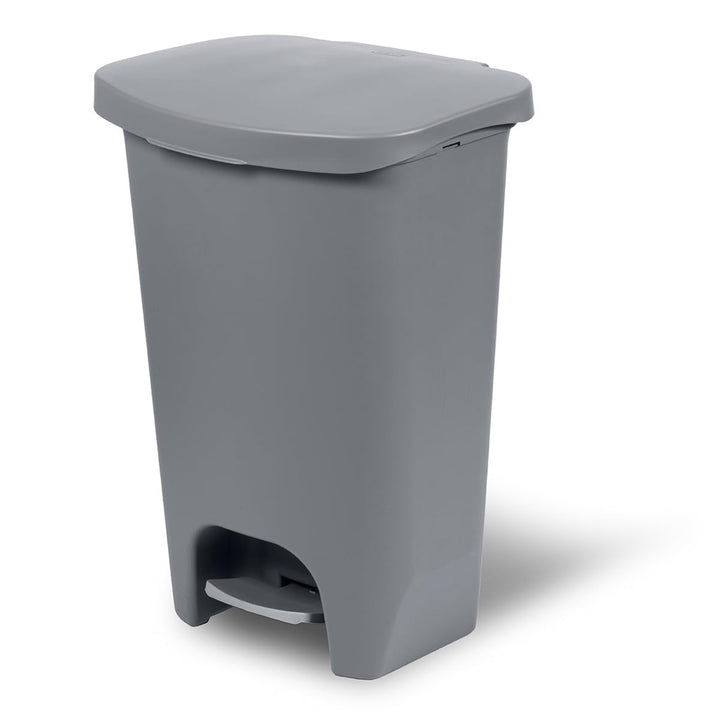 Glad Kitchen Trash Can with Lid, Foot Pedal and Garbage Bag Rings (Open Box)