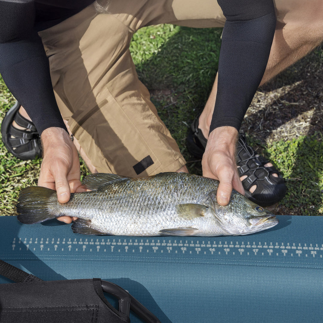 Hydro Force 12' 6" Inflatable Fishing Kayak Set for 1 Person, Angler Elite X1 - VMInnovations