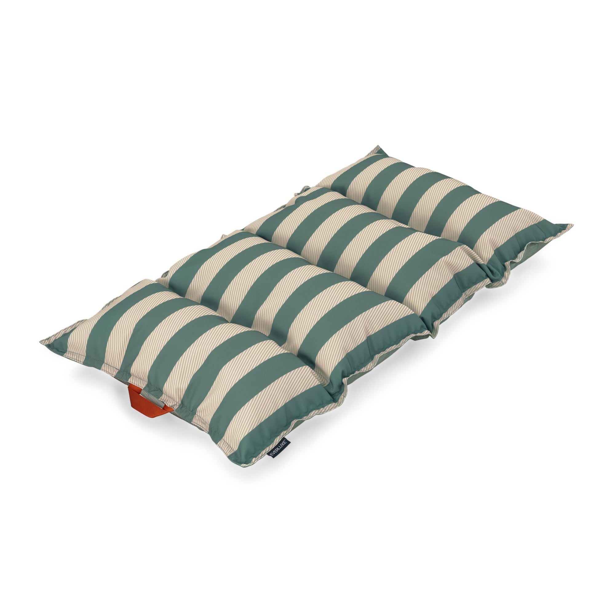 Bestway EVERLUXE Floating Pool Mat, 72" x 35" x 8" Fabric-Covered Pool Lounger - VMInnovations
